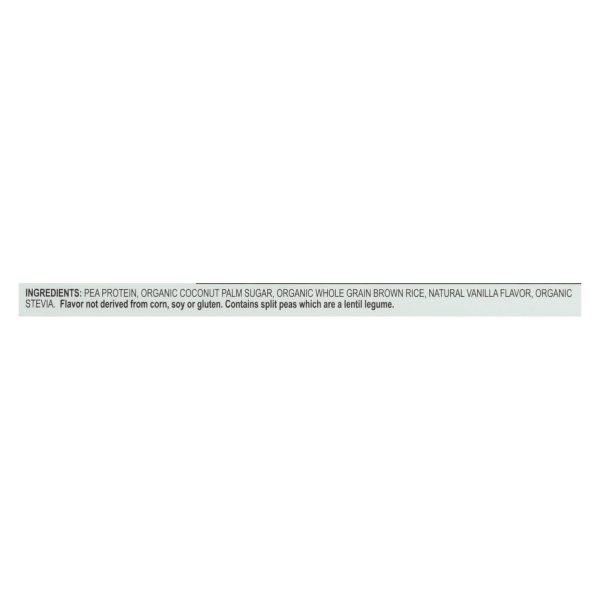 Growing Naturals Yellow Pea Protein - Vanilla Blast - 16 oz - Image 3