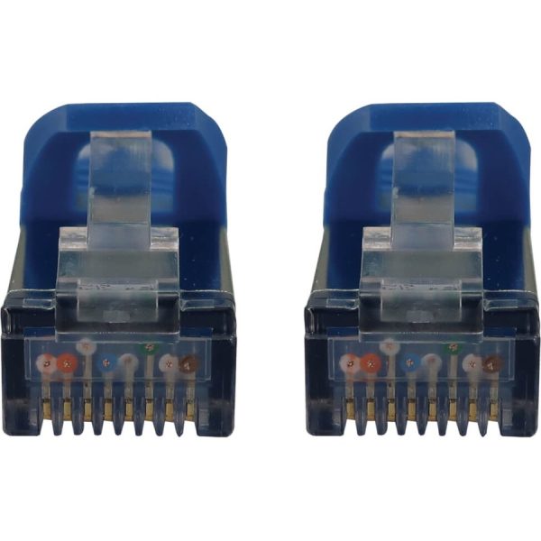 Eaton Tripp Lite Series Cat6a 10G Snagless Shielded Slim STP Ethernet Cable (RJ45 M/M), PoE, Blue, 7 ft. (2.1 m) - Image 3