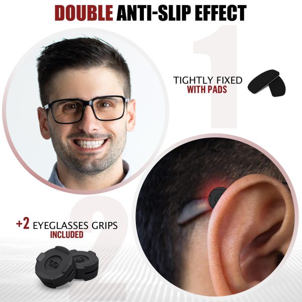 Eyeglass Nose Pads Grips   1 mm Adhesive Glasses Nose Grip Non Slip   Silicone Eyeglasses Nose Pads Anti Slip   Sunglass Nose Pads Bridge 6 Pairs   1mm x 7mm x 16mm - Image 3