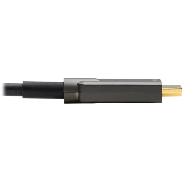 Eaton Tripp Lite Series High-Speed Armored HDMI Fiber Active Optical Cable (AOC) - 4K @ 60 Hz, HDR, 4:4:4, M/M, Black, 10 m (33 ft.) - Image 4