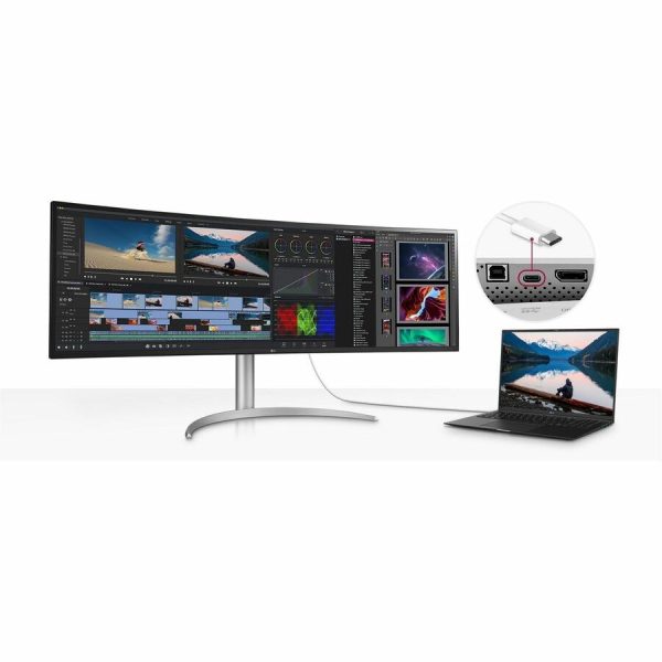 LG 49BQ95C-W 49" Class Dual Quad HD (DQHD) Curved Screen LCD Monitor - 32:9 - Image 6