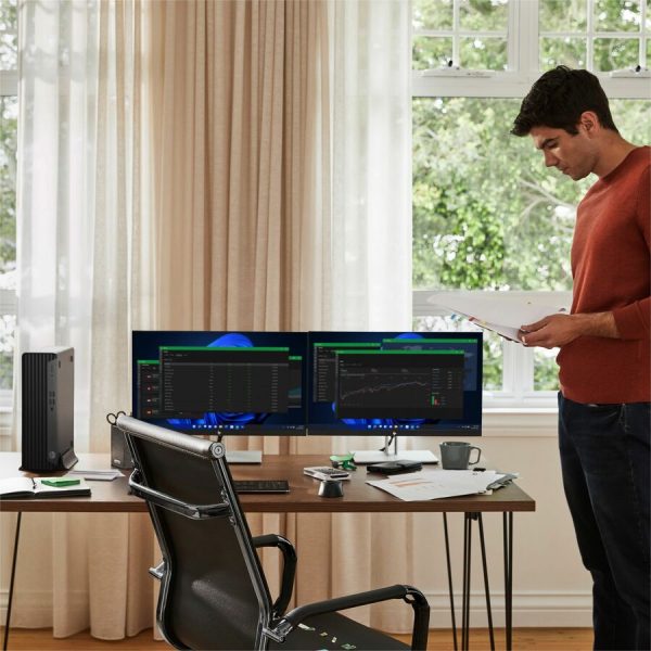 HP Elite 800 G9 Desktop Computer - Intel Core i5 14th Gen i5-14500 - vPro Technology - 16 GB - 512 GB SSD - Small Form Factor - Black - Image 2