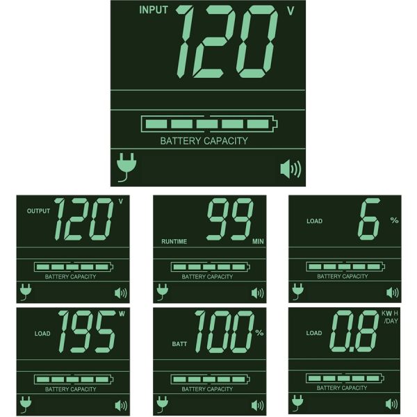 Eaton Tripp Lite Series SmartPro 120V 2200VA 1920W Line-Interactive Sine Wave UPS, 2U, Extended Run, WEBCARDLXE, LCD, USB, DB9 - Image 2
