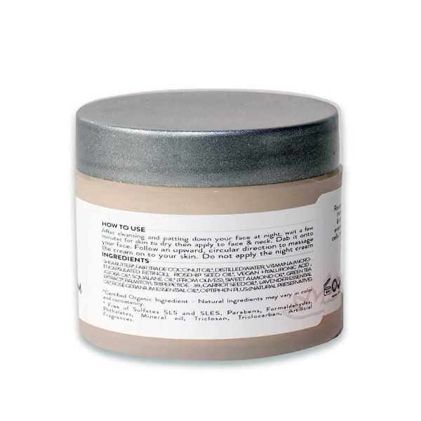 Organic Retinol Wrinkle Repair Face and Neck Cream 2 oz - Image 2
