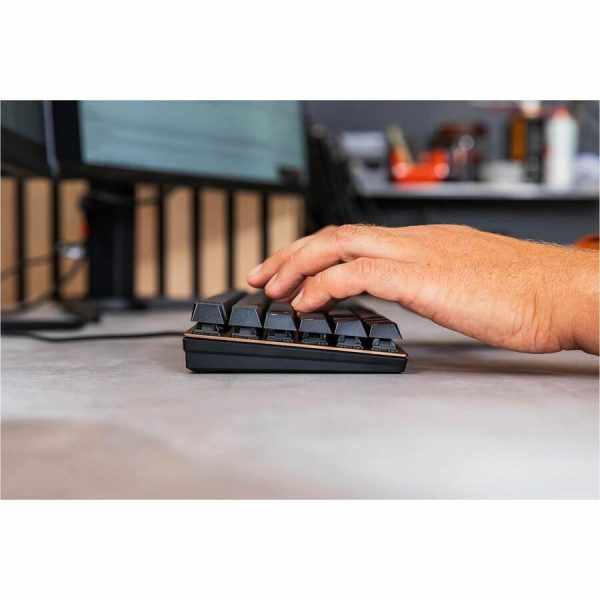 CHERRY KC 200 MX-Wired Keyboard - MX2A BROWN - Black/Bronze Housing - Image 5