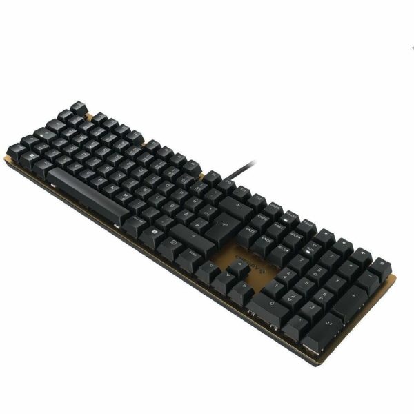 CHERRY KC 200 MX-Wired Keyboard - MX2A BROWN - Black/Bronze Housing - Image 10