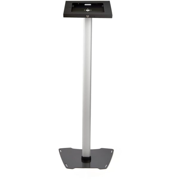 StarTech.com Secure Tablet Floor Stand - Security lock protects your tablet from theft and tampering - Supports iPad and other 9.7" tablets - Fixed Height of approx. 42" (1060 mm) - Built-in cable management - Covered Home button - TAA compliant - Thread the tablet's charge cable through the pillar-style stand - Image 8