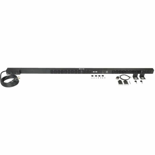 Eaton 5.5kW Single-Phase Monitored PDU, LX Interface, 208/230V Outlets (36 C13/6 C19), L6-30P, 10 ft. (3.05 m) Cord, 0U 1.8m/70 in. Height, TAA - Image 10