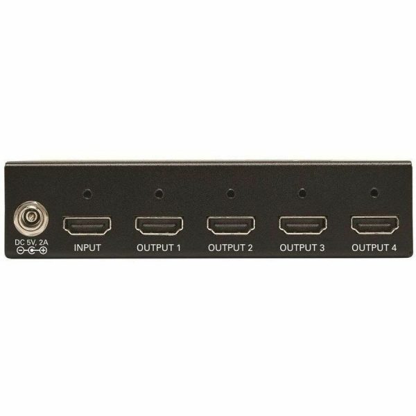 Eaton Tripp Lite Series 4-Port HDMI Splitter - 4K @ 60 Hz, 4:4:4, Multi-Resolution Support, HDR, HDCP 2.2, TAA - Image 5