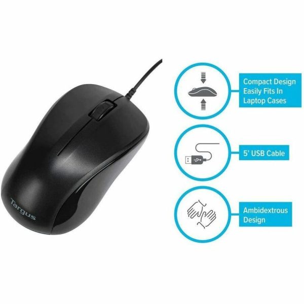 Targus USB Optical Laptop Mouse - Image 7