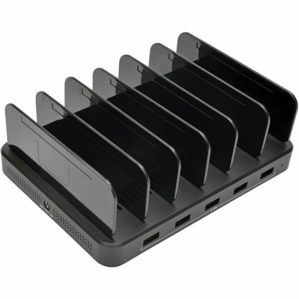 Eaton Tripp Lite Series 5-Port USB Charging Station with Built-In Device Storage, 12V 4A (48W) USB Charger Output - Image 7