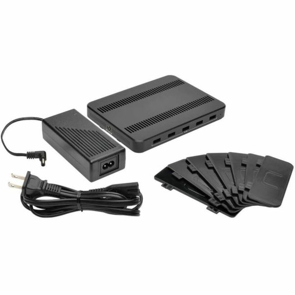 Eaton Tripp Lite Series 5-Port USB Charging Station with Built-In Device Storage, 12V 4A (48W) USB Charger Output - Image 9