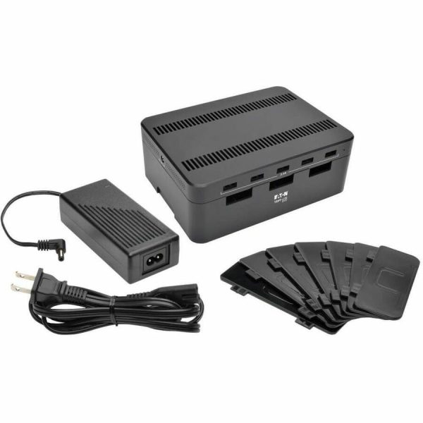 Eaton Tripp Lite Series 5-Port USB Charging Station with Built-In Device Storage, 12V 4A (48W) USB Charger Output - Image 10