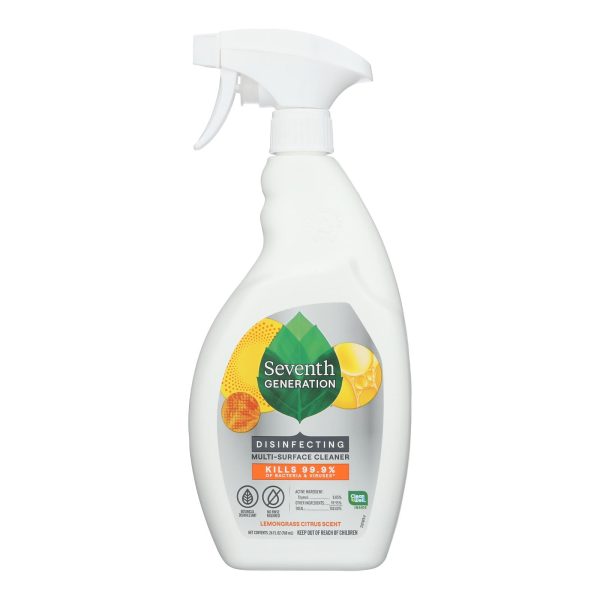 Seventh Generation All Purpose Natural Cleaner - Free and Clear - Case of 8 - 26 Fl oz. - Image 2
