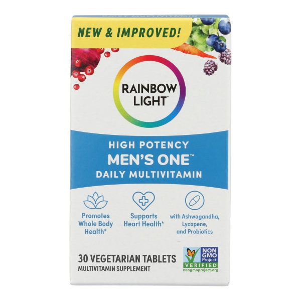 Rainbow Light - Men's One Vibrance - 1 Each - 30 TAB - Image 2