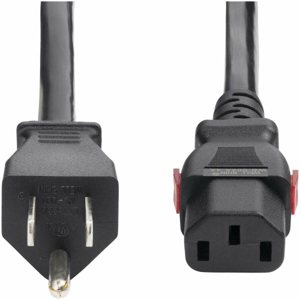 StarTech.com 12ft (3.6m) Heavy Duty Power Cord, NEMA 5-15P to Locking C13 AC Power Cable, 15A 125V, 14AWG, UL Listed - Image 4