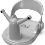 Baby Bath Seat for Sitting Babies   Non Slip Baby Bathtub Chair for 6 to 36 Months   Comfortable Bath Seat for Infants and Toddlers   Grey