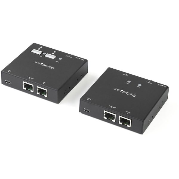 StarTech.com HDMI over CAT6 Extender with 4-port USB Hub - Remote HDMI over CAT5 or CAT6 - 165 ft (50m) - 1080p - Image 4