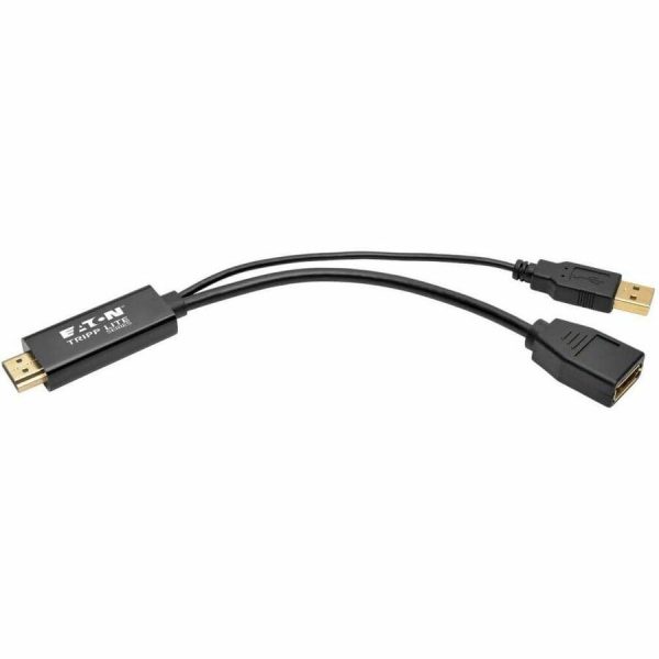 Eaton Tripp Lite Series 4K HDMI to DisplayPort Active Converter (M/F) with USB Power, 6 in. (15.2 cm) - Image 3