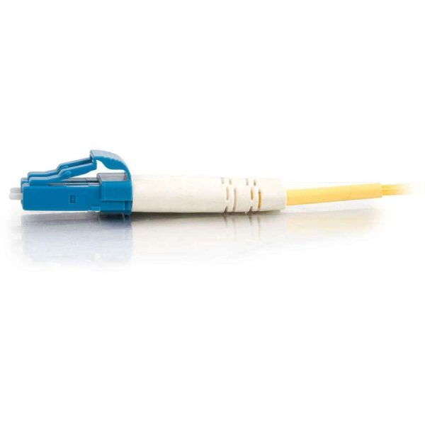 C2G 4m LC-LC 9/125 OS2 Duplex Single-Mode PVC Fiber Optic Cable - Yellow - Image 4
