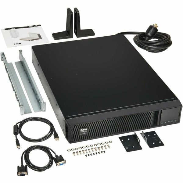 Eaton Tripp Lite Series SmartPro 3000VA 3000W 120V Line-Interactive Sine Wave UPS - 7 Outlets, Network Card Option, LCD, USB, DB9, 2U Rack/Tower - Image 7
