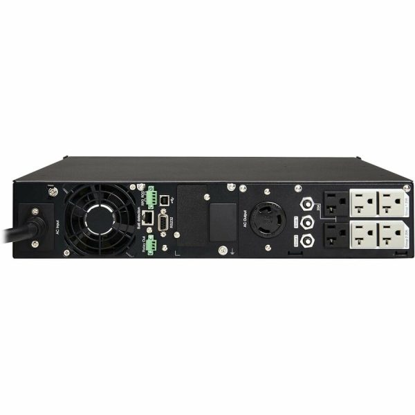 Eaton Tripp Lite Series SmartPro 3000VA 3000W 120V Line-Interactive Sine Wave UPS - 7 Outlets, Network Card Option, LCD, USB, DB9, 2U Rack/Tower - Image 8
