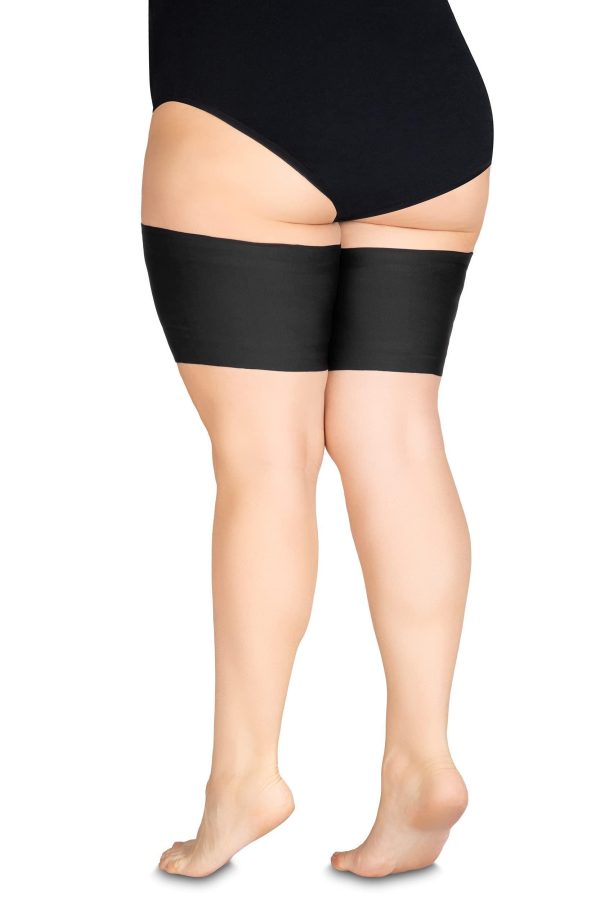 Women elastic thigh bands anti chafing prevent thigh rubbing satin and Satin lined protector anti slip silicone - Image 7