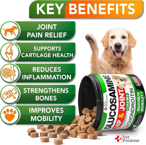 (2 Pack) Glucosamine for Dogs   Hip and Joint Chews - Image 2