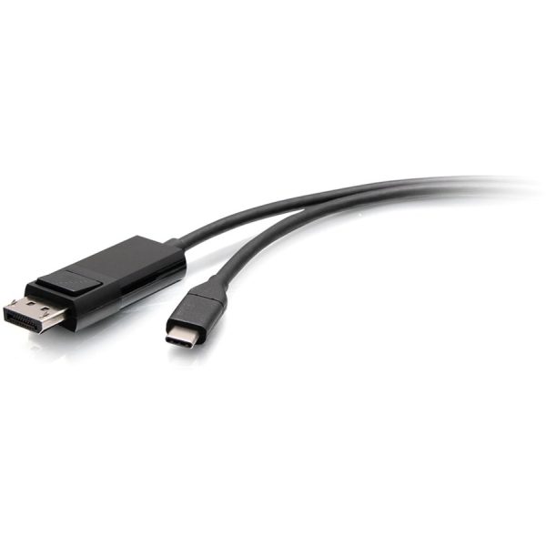 C2G 6ft USB C to DisplayPort Adapter - USB C to DP Adapter Cable - 4K 60Hz - M/M - Image 2