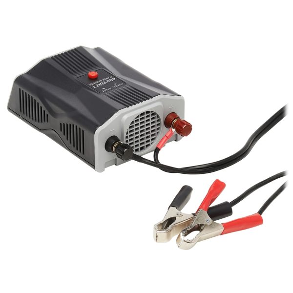 Eaton Tripp Lite Series 400W PowerVerter Ultra-Compact Car Inverter with 2 AC/2USB - 3.1A/Battery Cables/Cigarette Lighter Adapter (CLA) - Image 5