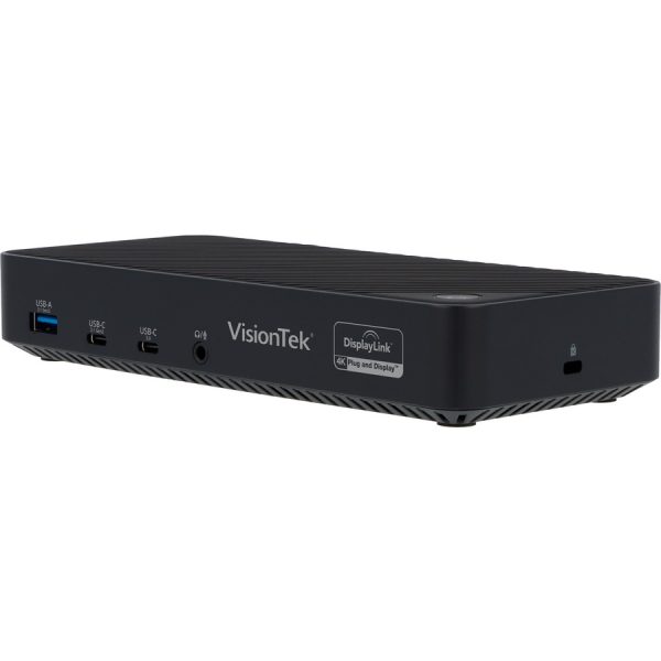 VisionTek VT7000 - Triple Display 4K USB-C Docking Station with 100W Power Delivery - Image 4