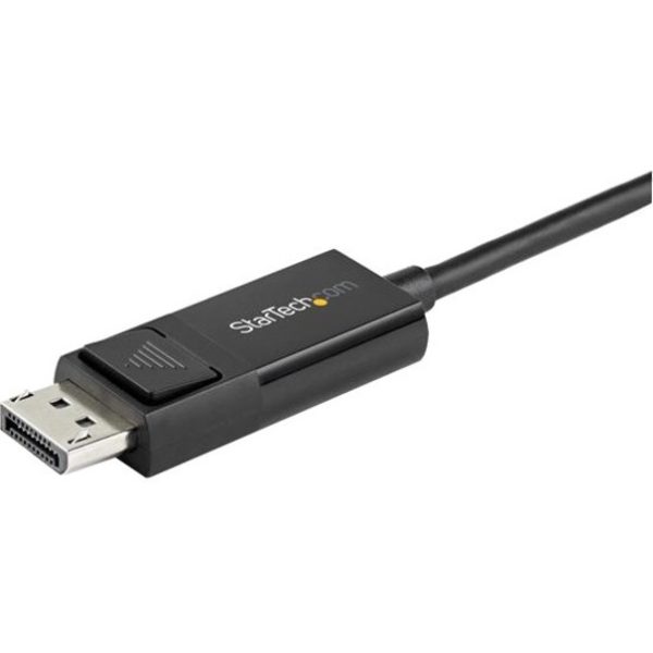 StarTech.com 3ft (1m) USB C to DisplayPort 1.2 Cable 4K 60Hz - Reversible DP to USB-C / USB-C to DP Video Adapter Monitor Cable HBR2/HDR - Image 2