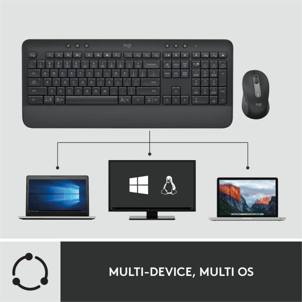 Logitech Signature MK650 Combo for Business Wireless Mouse and Keyboard Combo - Image 4