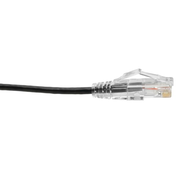 Eaton Tripp Lite Series Cat6 Gigabit Snagless Slim UTP Ethernet Cable (RJ45 M/M), PoE, Black, 10 ft. (3.05 m) - Image 5