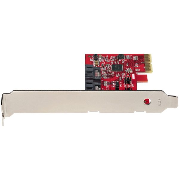 StarTech.com SATA PCIe Card, 2 Port PCIe SATA Expansion Card, 6Gbps SATA, PCI Express to SATA Adapter, SATA RAID, PCIe to SATA Converter - Image 4