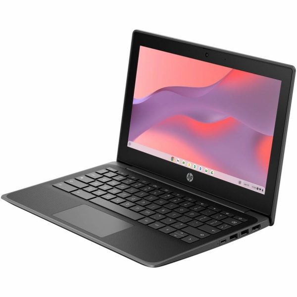 HP Fortis G10 11.6" Touchscreen Chromebook - HD - Intel N-Series N100 - 8 GB - 64 GB Flash Memory - English Keyboard - Jack Black - Image 3