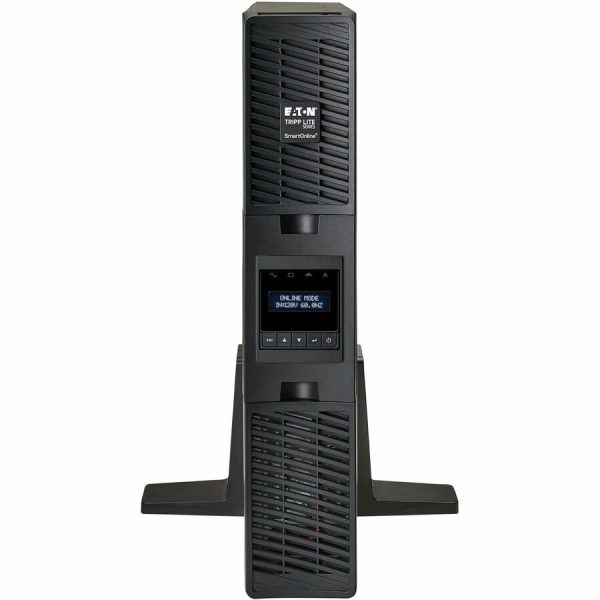 Eaton Tripp Lite Series SmartOnline 1500VA 1350W 120V Double-Conversion UPS - 8 Outlets, Extended Run, Network Card Included, LCD, USB, DB9, 2U Rack/Tower - Image 2
