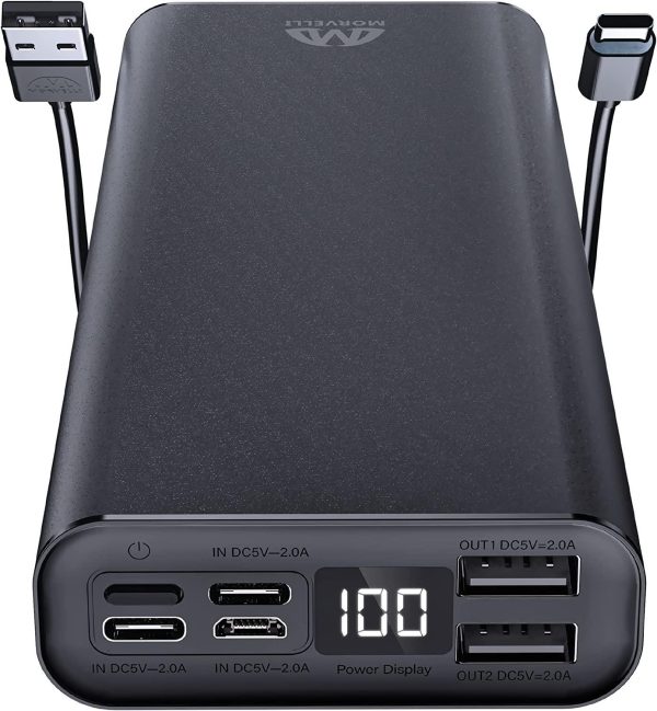 Portable Charger Real Capacity 20000mAh Power Bank with Smart IQ Technology - Image 3