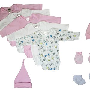 Newborn Baby Girl 9 Pc  Baby Shower Gift Set Ls_0061