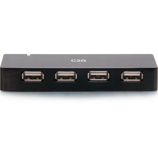 C2G 4-Port USB Hub - USB 2.0 - 5 Volts and 2 Amp Power Supply - Image 2