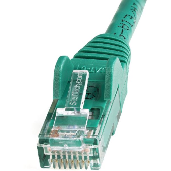 StarTech.com 7ft CAT6 Ethernet Cable - Green Snagless Gigabit - 100W PoE UTP 650MHz Category 6 Patch Cord UL Certified Wiring/TIA - Image 3