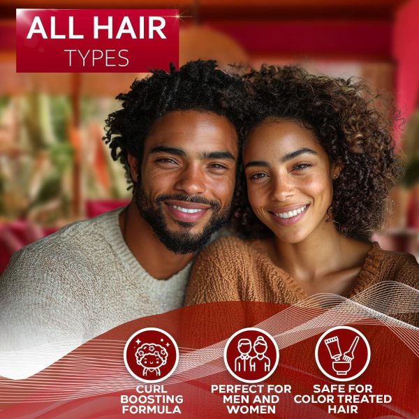 Curly Hair Mask   Deep Conditioning Curl Enhancing Split End Repair for Women and Men   Strengthening Treatment Cream and Moisturizer Products for Dry Damaged Frizzy Hair   Anti Breakage Solution - Image 7