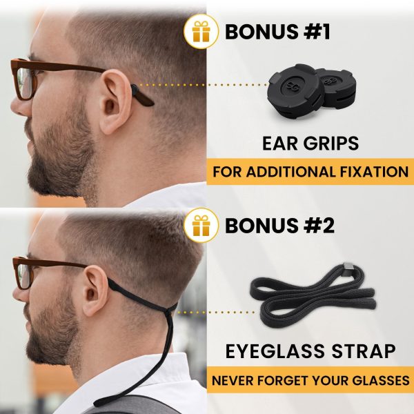 Glasses Nose Grips Non Slip - 6 Pairs Silicone Eyeglass Nose Pads Anti Slip - 1mm x 7mm x 16mm Adhesive Nose Pads Glasses for Comfort - Sunglass Nose Pads Cushion - Glasses Bridge Accessories - Image 6