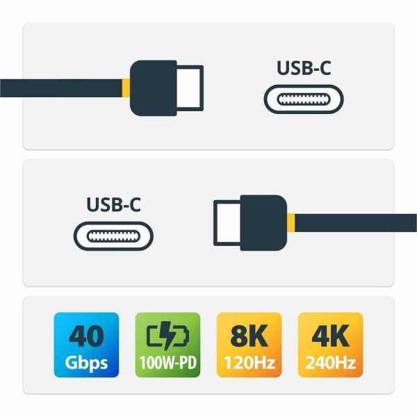 StarTech.com 3ft (1m) Secure Charging Cable, USB-A to USB-C Data Blocker Charge-Only Cable, Secure Charger Adapter Cable for Phone/Tablet - Image 2