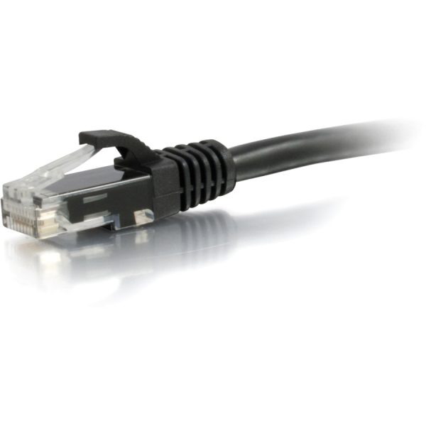 C2G 25ft Cat6 Ethernet Cable - Snagless Unshielded (UTP) - Black - Image 3