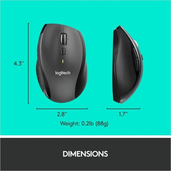Logitech MK710 Wireless Keyboard and Mouse Combo for Windows, 2.4GHz Advanced Wireless, Wireless Mouse - Image 9