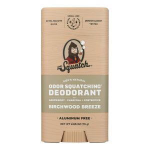 Dr. Squatch - Deodorant Birchwood Breez - CS of 4-2.65 OZ