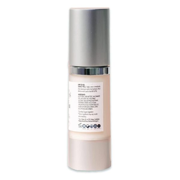 Organic Anti Aging Serum with Niacinamide Vitamin B3 Tightens Pores Reduces Wrinkles with 5% Niacinamide: A Miracle for Your Skin 1 oz - Image 3