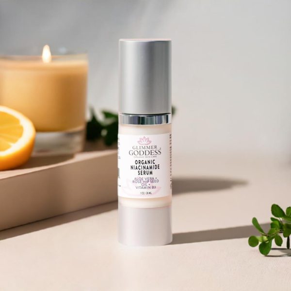 Organic Anti Aging Serum with Niacinamide Vitamin B3 Tightens Pores Reduces Wrinkles with 5% Niacinamide: A Miracle for Your Skin 1 oz - Image 4