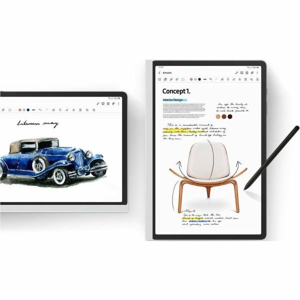Samsung Galaxy Tab S9+ NotePaper Screen Panel White - Image 5